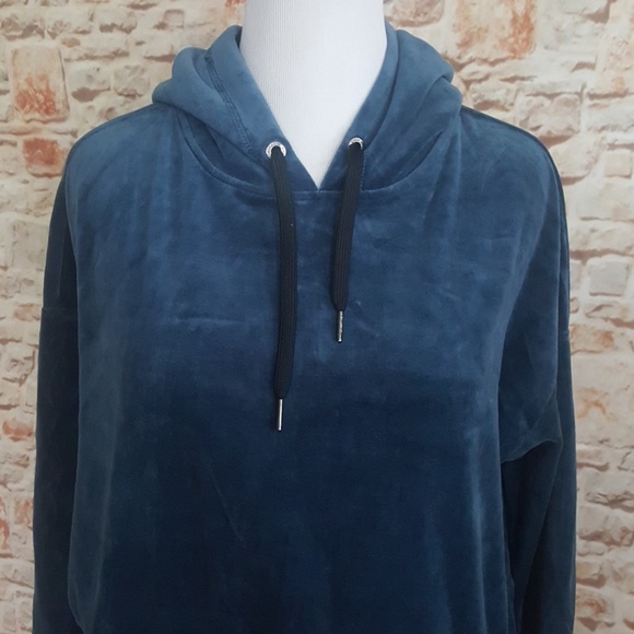 New Calvin Klein Performance Velour Hoodie - Picture 2 of 7